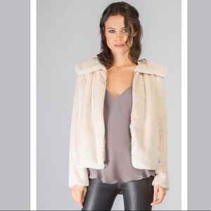 NWOT Lavender Brown French Vanilla Vegan Fur